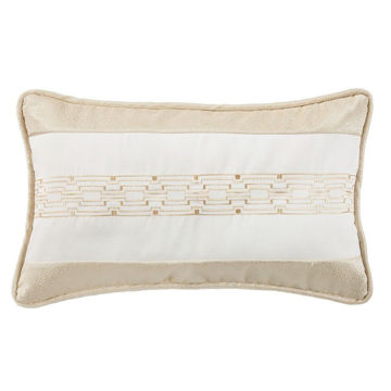 Picture of Hollywood Chain Link Embroidery Pillow