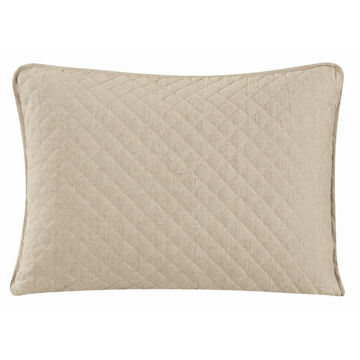 Picture of Anna Standard Sham Pair - Tan