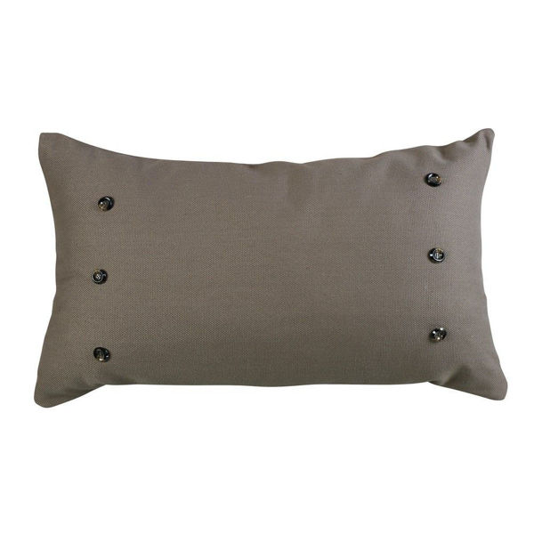 Picture of Piedmont Large Taupe Gray Pillow