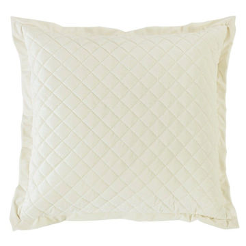 Picture of Velvet Diamond Euro Sham - Cream