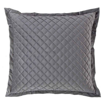 Picture of Velvet Diamond Euro Sham - Gray