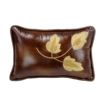 Picture of Highland Lodge Leaf Pillow