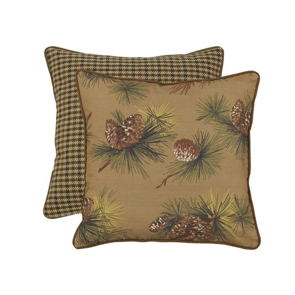 Picture of Crestwood Pinecone Reversible Euro Sham
