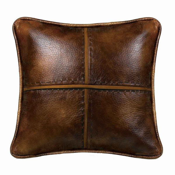 Picture of Brighton Faux Leather Pillow
