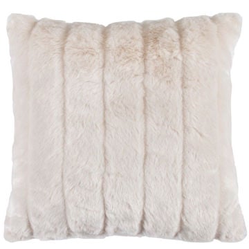 Picture of Snow Leopard Oversized White Mink Pillow