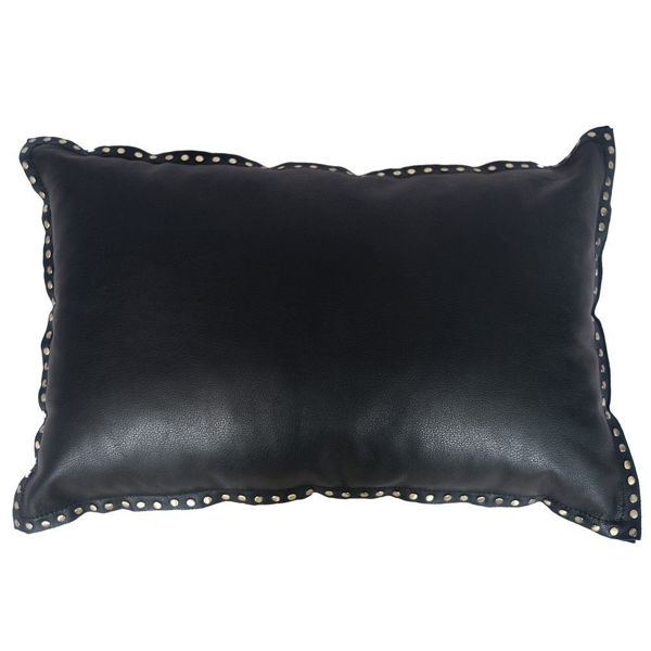 Picture of Genuine Leather Eurosoft Pillow