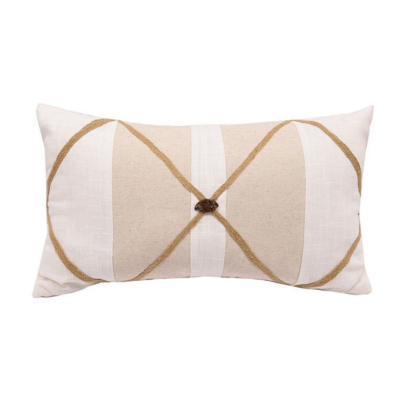 Picture of Button Linen Pillow