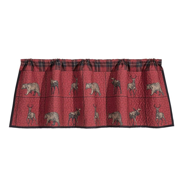Picture of Woodland Plaid Valance