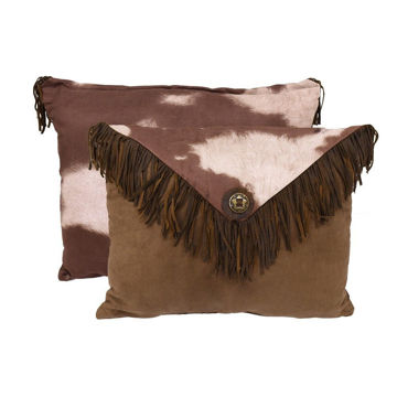 Picture of Faux Cowhide Envelope Pillow