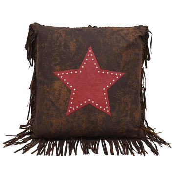 Picture of Cheyenne Star Pillow - Red