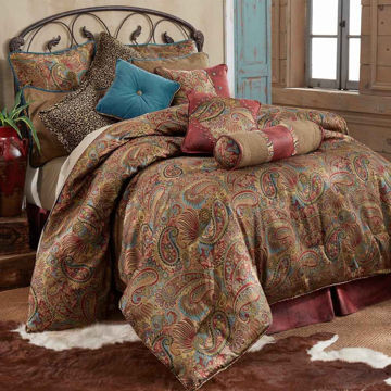 Picture of San Angelo 4-Piece Comforter Set - Red