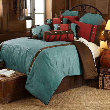 Picture of Cheyenne Comforter Set - Turquoise