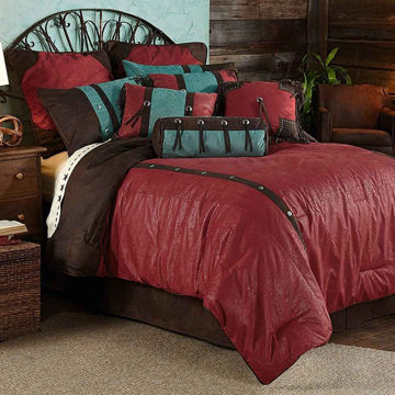 Picture of Cheyenne Comforter Set - Red
