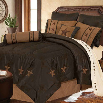 Picture of Laredo 6-Piece Comforter Set - Chocolate