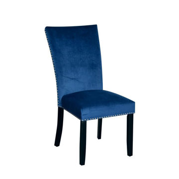 Valentino Blue Side Chair