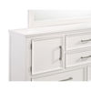Andover Dresser - White - Front Detail
