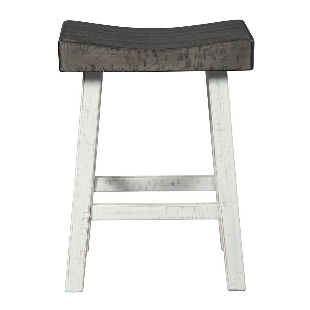 Glosco Counter Stool White American Home Furniture Store and