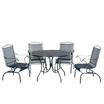 Picture of Madrid 5-Piece Outdoor Round Dining Set