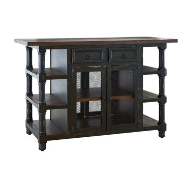 Picture of Moriarty Kitchen Island - Black