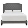 Picture of Jess Upholstered Bed - Gray