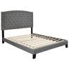 Picture of Jess Upholstered Bed - Gray