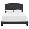 Picture of Jess Upholstered Bed - Charcoal