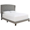 Picture of Ben Upholstered Bed - Gray