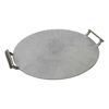 Picture of Metal 18" Round Tray with Handles - Silver