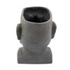 Picture of Resin 11" Moai Head Planter - Gray