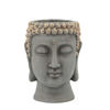 Picture of Head 7" Buddha Resin Planter - Gray