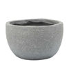 Picture of Half Face 12" Resin Planter - Cement
