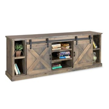Picture of Alder 85" Console - Barnwood Gray