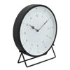 Picture of Metal 13" Round Table Clock - Black