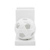 Picture of Ceramic 7" Orb Bookends - Set of 2 - White