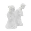 Picture of Resin 11" Horse Greek Goddess Bookends - Set of 2 - White