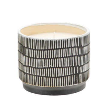 Picture of Striped 5.5" Soy Candle by Liv & Skye