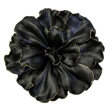 Picture of Flower Wall Accent - 20" - Black