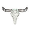 Picture of Bull Skull Metal Wall Sculpture