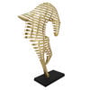 Picture of Horse 64" Metal Sculpture - Gold