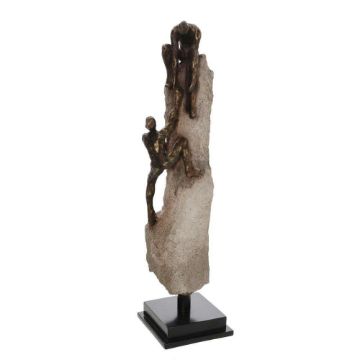 Picture of Rock 23" Climber Decor - Bronze