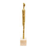 Picture of Modern 27" Male Metal Mummy Decor - Gold