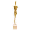 Picture of Modern 27" Male Metal Mummy Decor - Gold