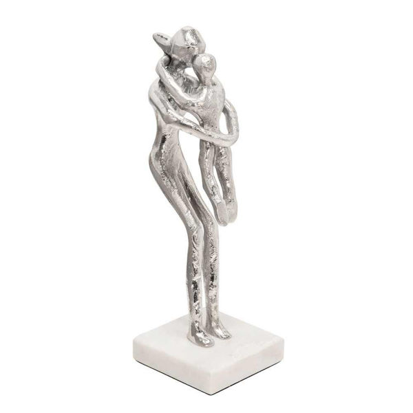 Picture of Mother and Child 13" Sculpture - Silver