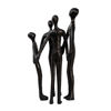 Picture of Metal 12" Family of 4 - Black