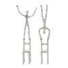 Picture of Men on a Chair - Set of 2 - Silver