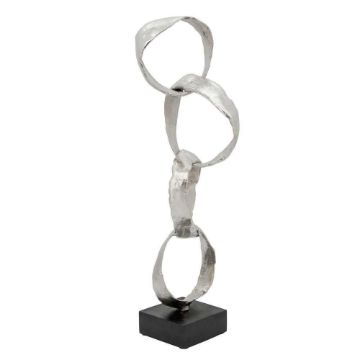 Picture of Stacked 27" Rings - Silver