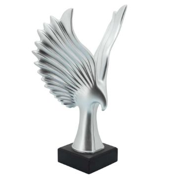 Picture of Eagle 20" Resin Table Accent - Silver