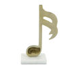 Picture of Music Note 9" Metal Accent - Gold