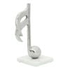 Picture of Music Note 9" Metal Accent - Silver