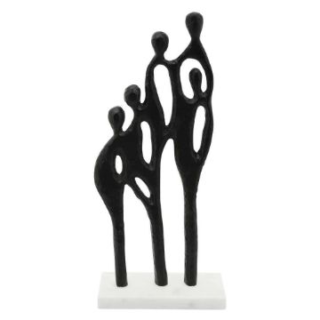 Picture of Metal 18" Family of 5 - Black